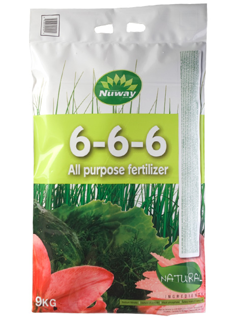  ¿Cuándo es mejor el fertilizante 6-6-6?
